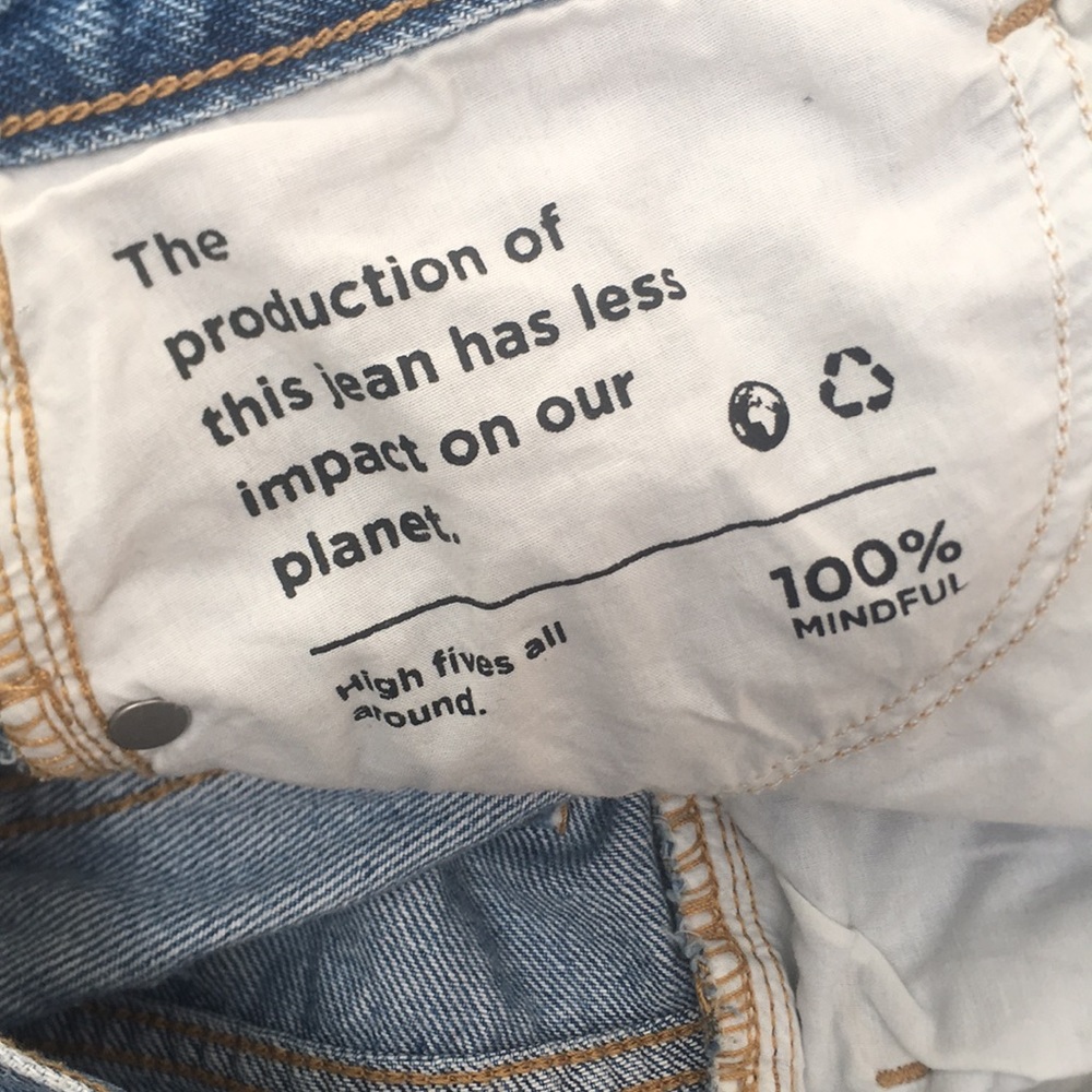 Women’s PacSun Checked Pattern High Rise Denim Jeans - Picture 9 of 12
